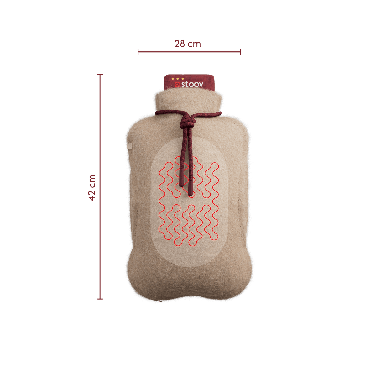 HOMEY XL TEDDY BEIGE