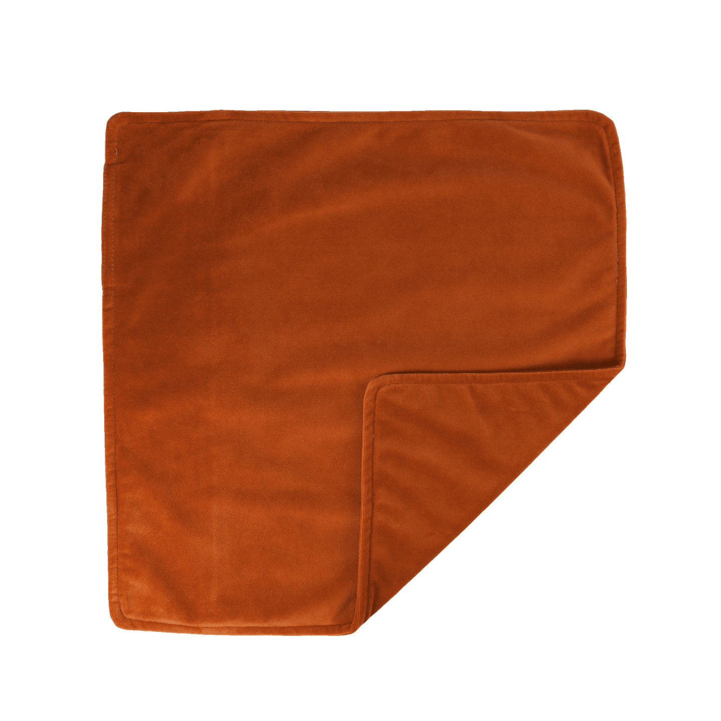 Cover | 45x45 Velvet Cinnamon Orange